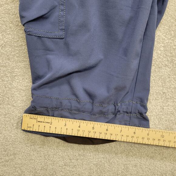 Athleta Dipper Cargo Capri Pants Women’s Size 32 Navy Blue Athletic - Picture 7 of 12